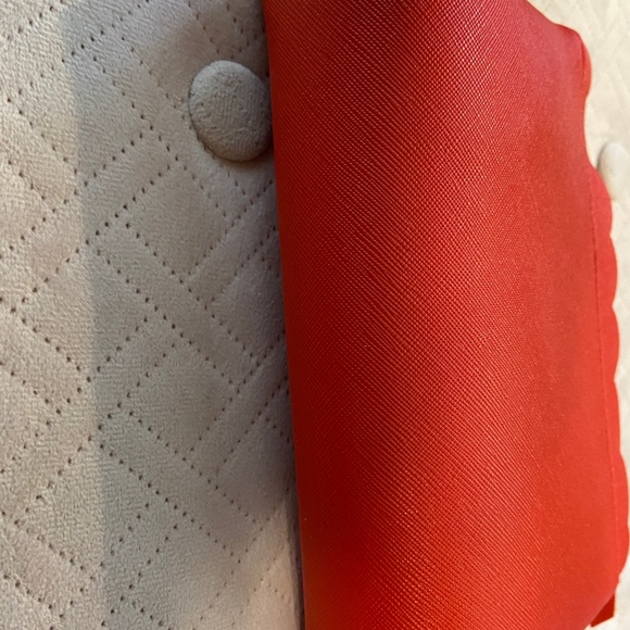 Red cosmetic or accessory bag - PVC - NWOT - Picture 4 of 5